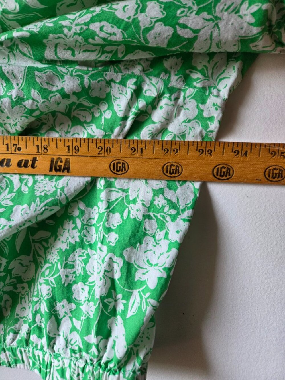 LIKE NEW UNIVERSAL THREAD FLORAL PEASANT STYLE TOP SIZE XL - Picture 10 of 11